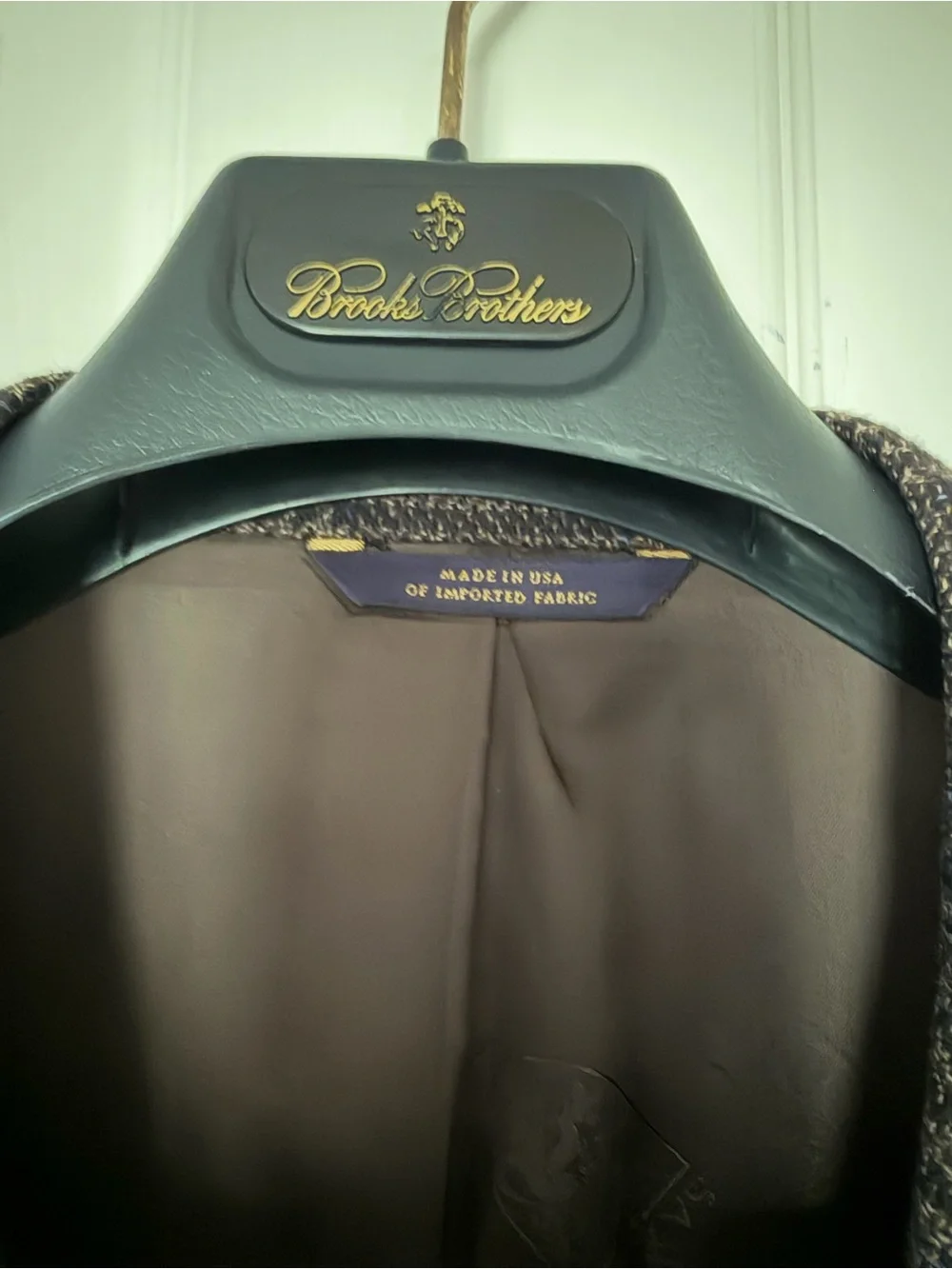 Brooks Brothers Men's Milano Glen Plaid Sport Coat - Brown Gray